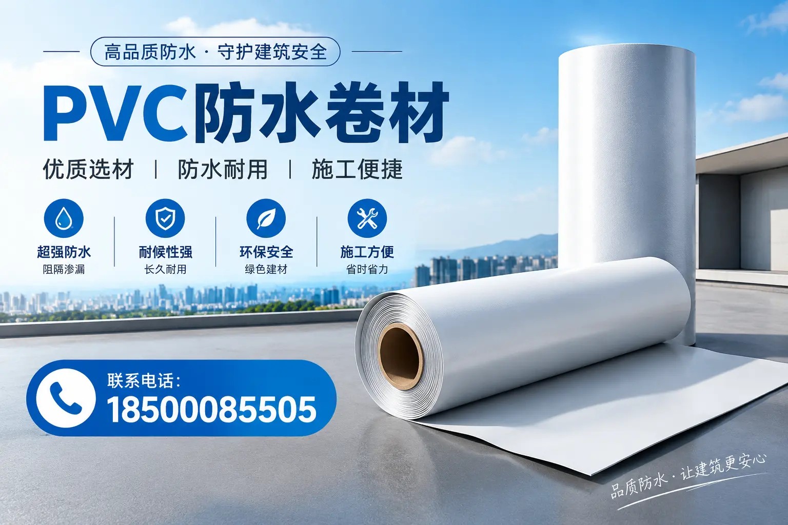 如何评估PVC防水卷材的性价比?平顶山消费者必读